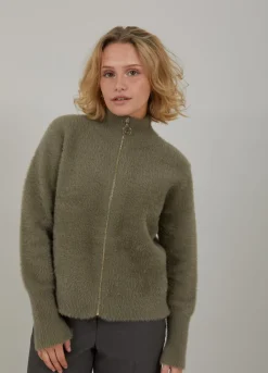 Kvinde Coster Copenhagen Strik^Fluffy Strik Cardigan