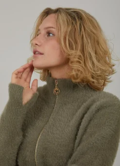 Kvinde Coster Copenhagen Strik^Fluffy Strik Cardigan