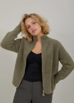 Kvinde Coster Copenhagen Strik^Fluffy Strik Cardigan