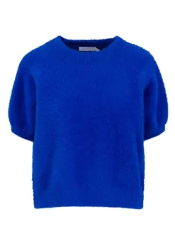 Kvinde Coster Copenhagen Strik^Fluffy Strik M. Korte Aermer