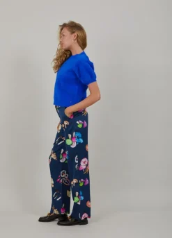 Kvinde Coster Copenhagen Strik^Fluffy Strik M. Korte Aermer