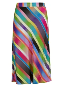Kvinde Coster Copenhagen Nederdele^Kjole I Faded Stribe Print