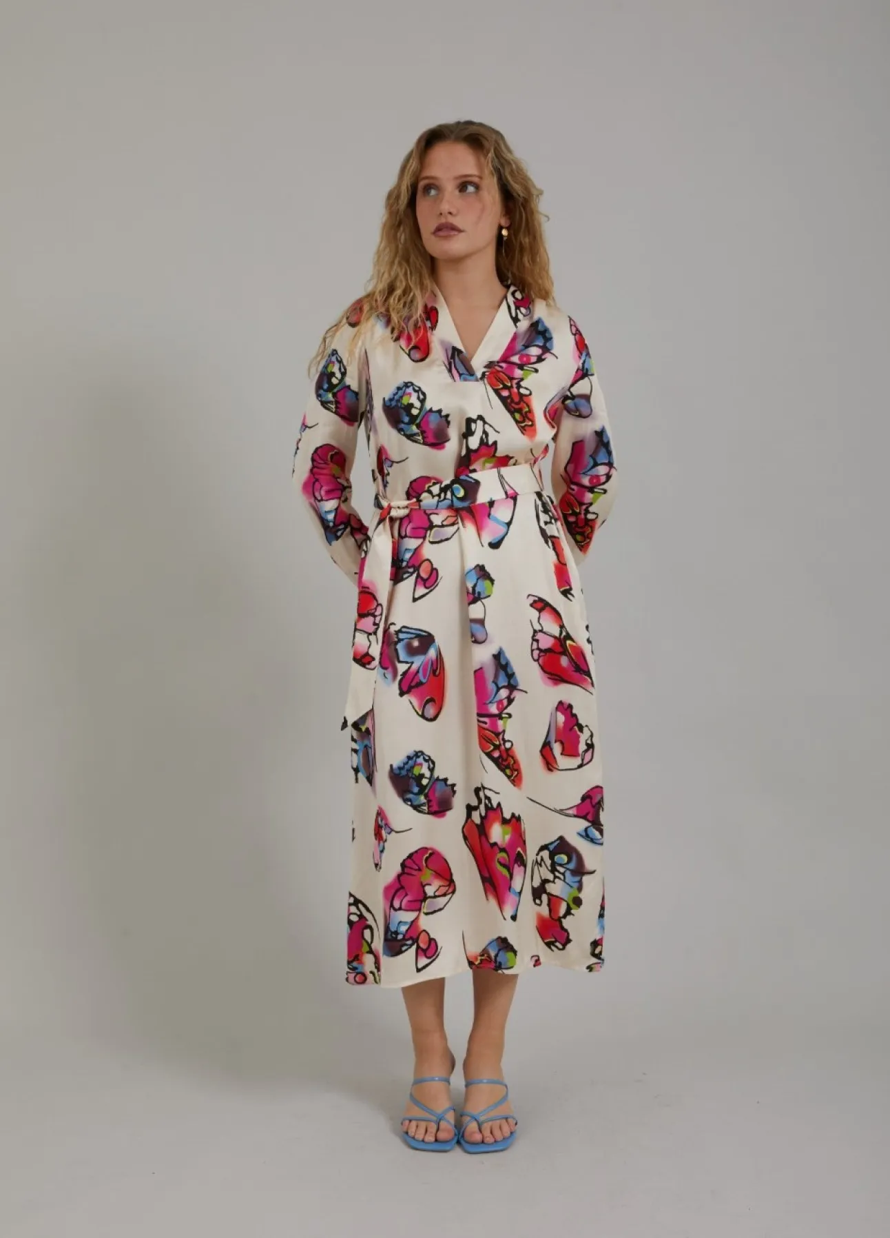 Kvinde Coster Copenhagen Kjoler^Kjole M. Butterfly Print