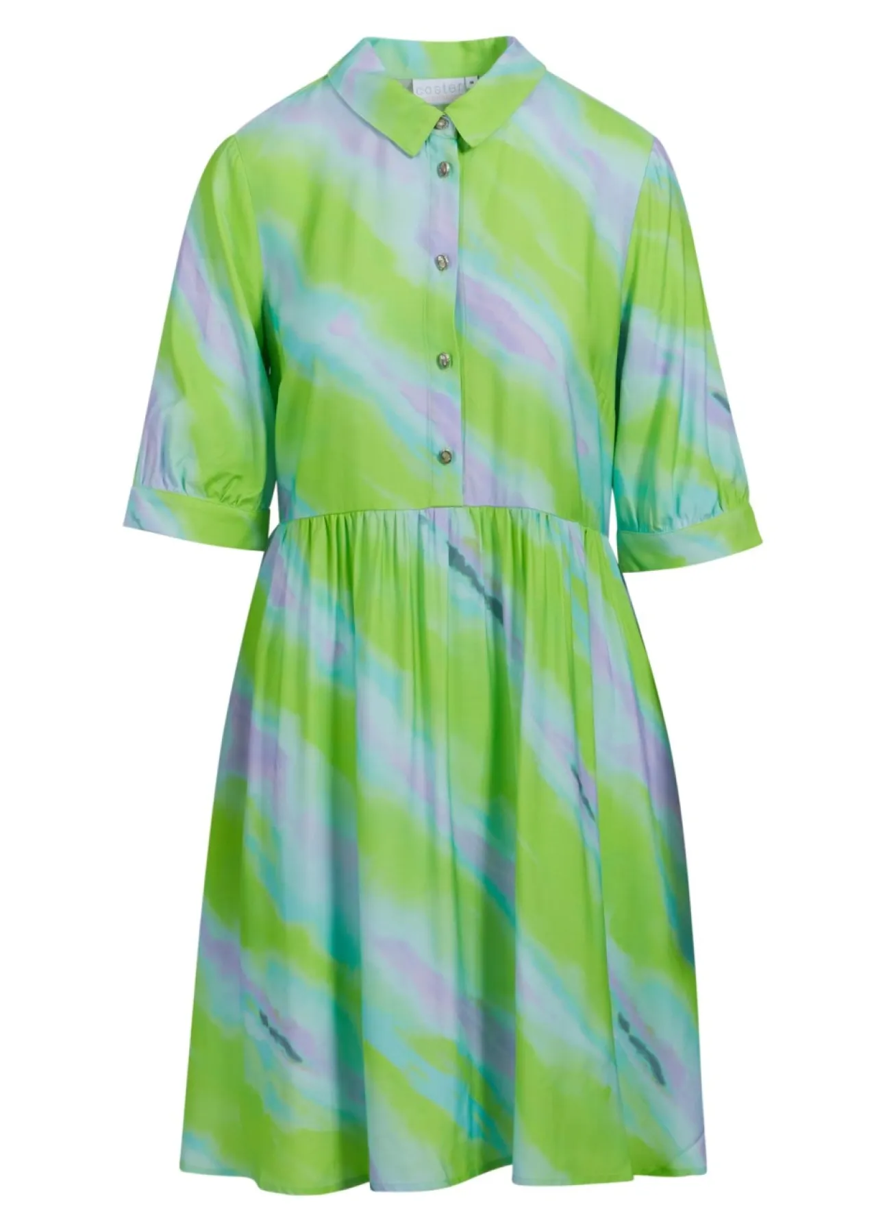 Kvinde Coster Copenhagen Kjoler^Kjole M. Faded Stripe Print