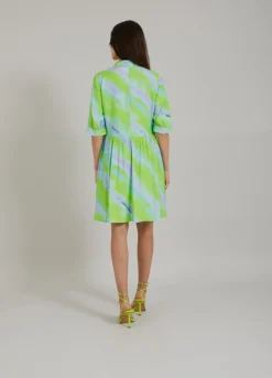 Kvinde Coster Copenhagen Kjoler^Kjole M. Faded Stripe Print