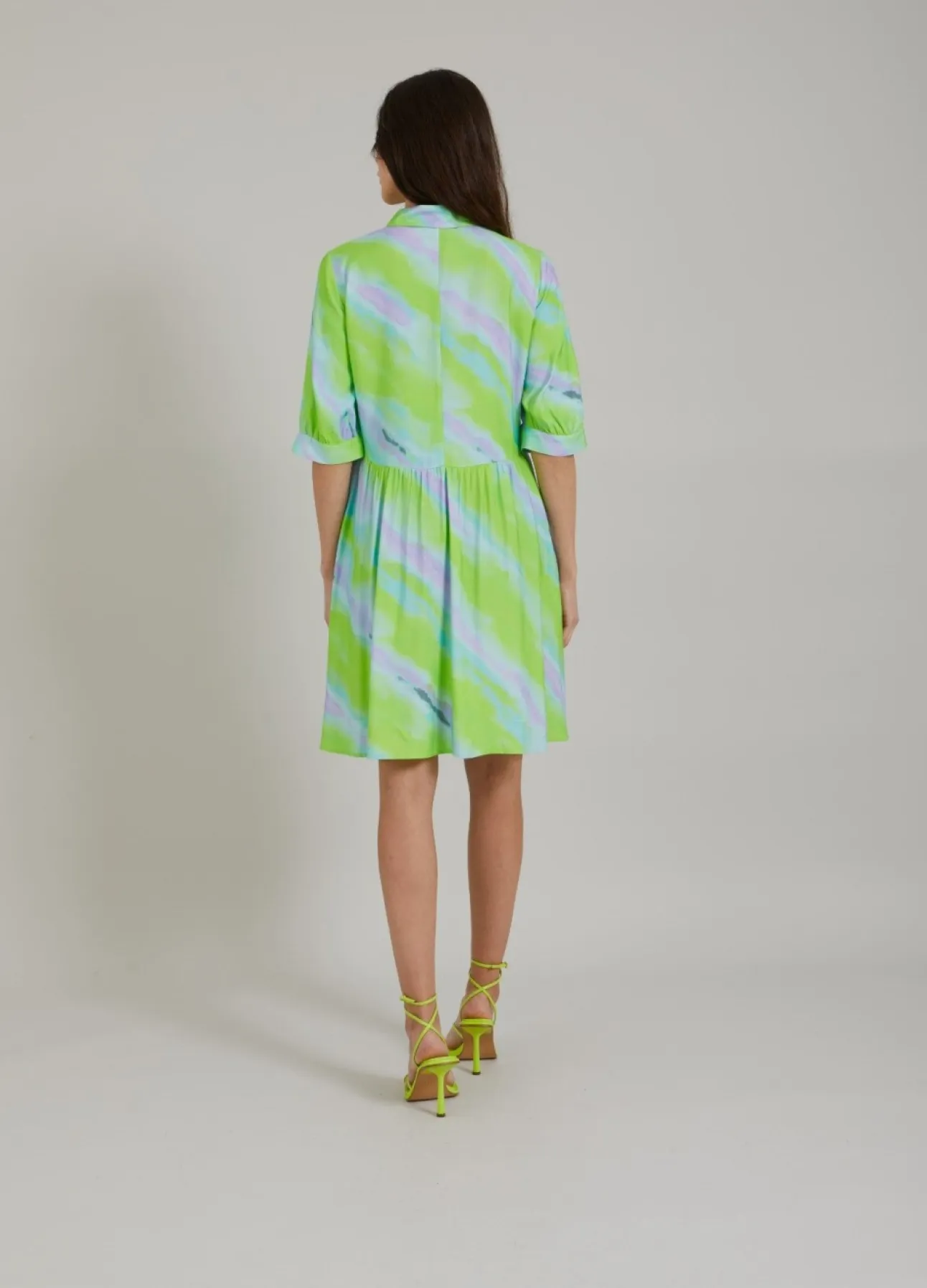 Kvinde Coster Copenhagen Kjoler^Kjole M. Faded Stripe Print
