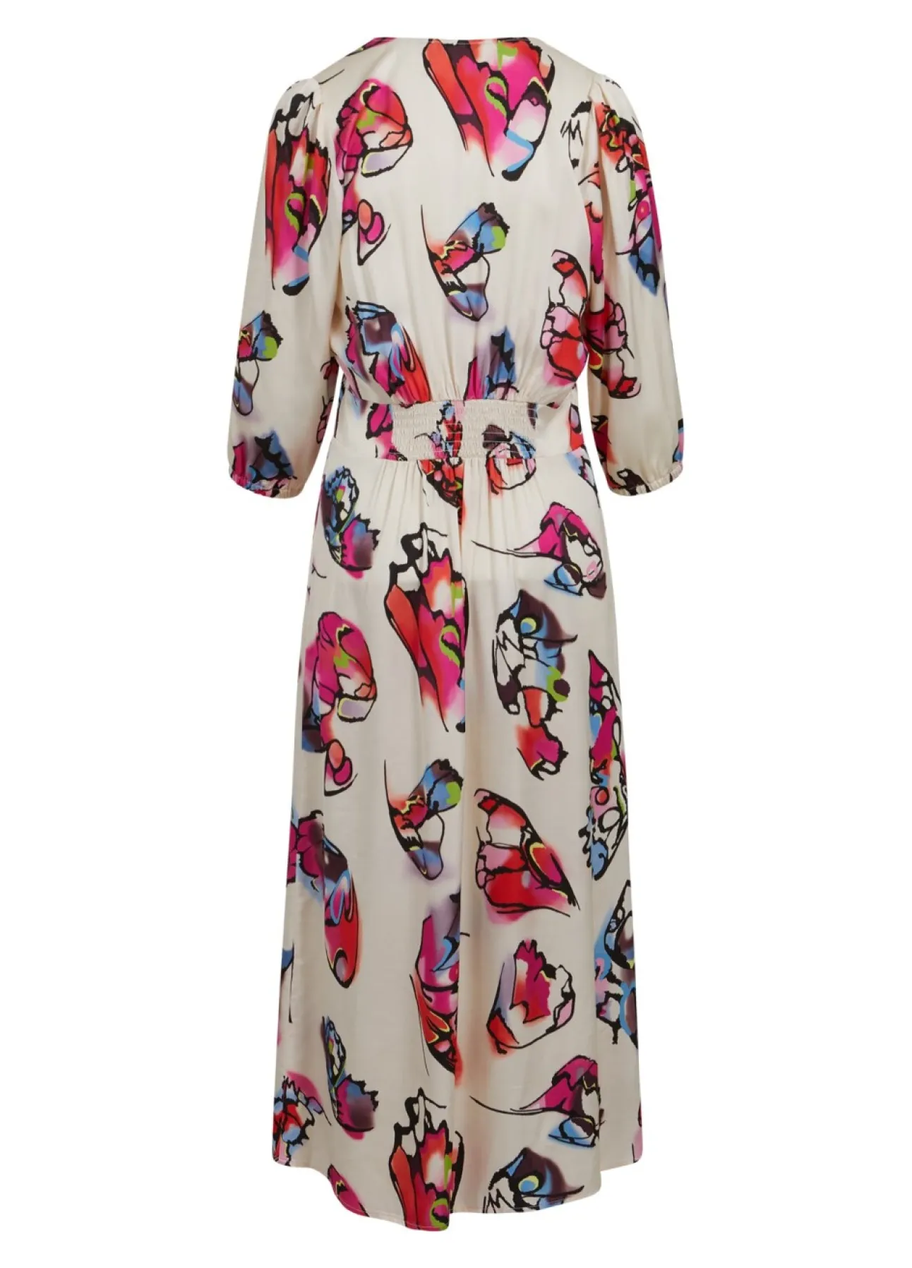 Kvinde Coster Copenhagen Kjoler^Kjole M. Knapper Og Butterfly Print