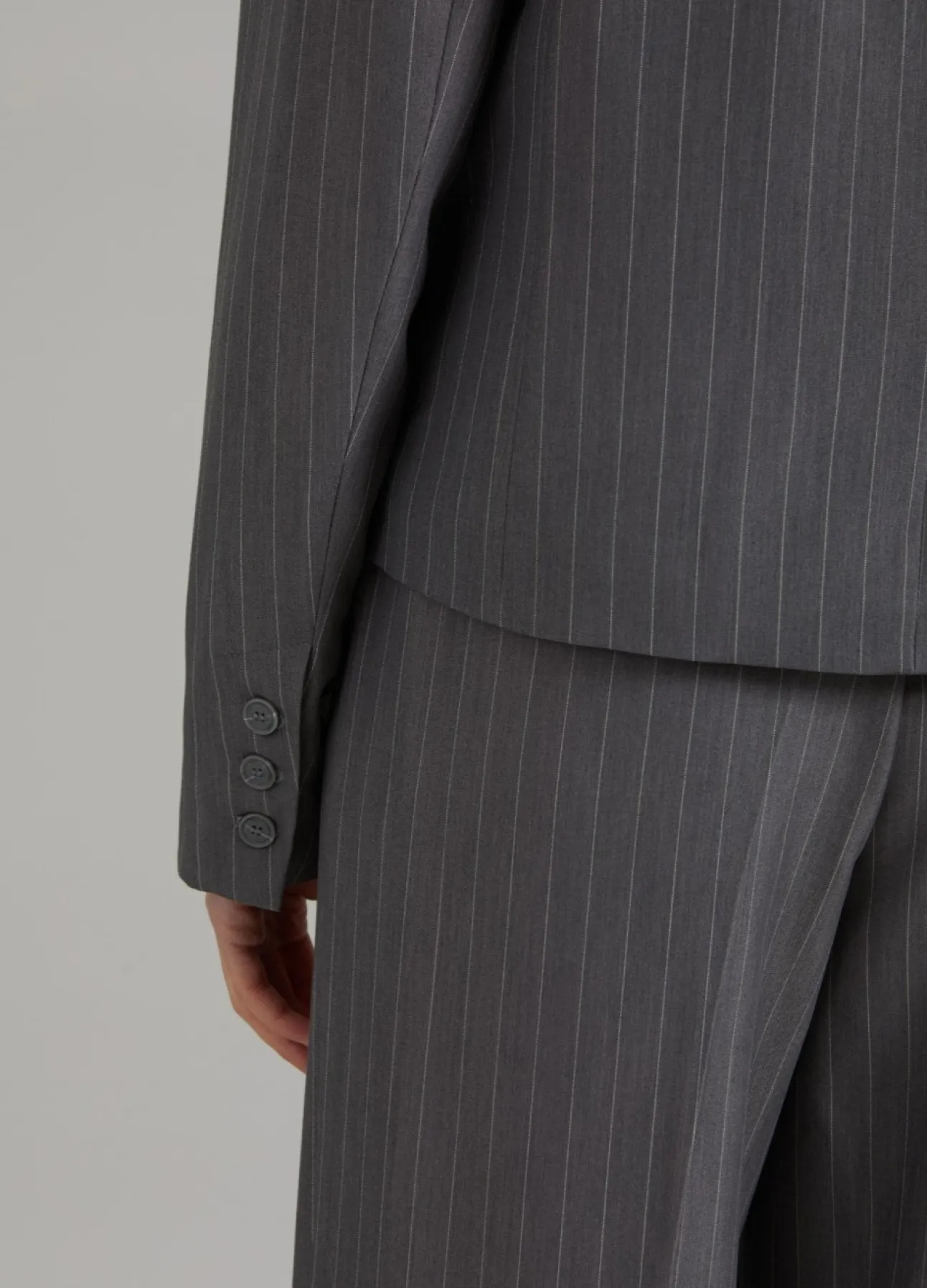 Kvinde Coster Copenhagen Blazers^Kort Blazer M. Nalestriber