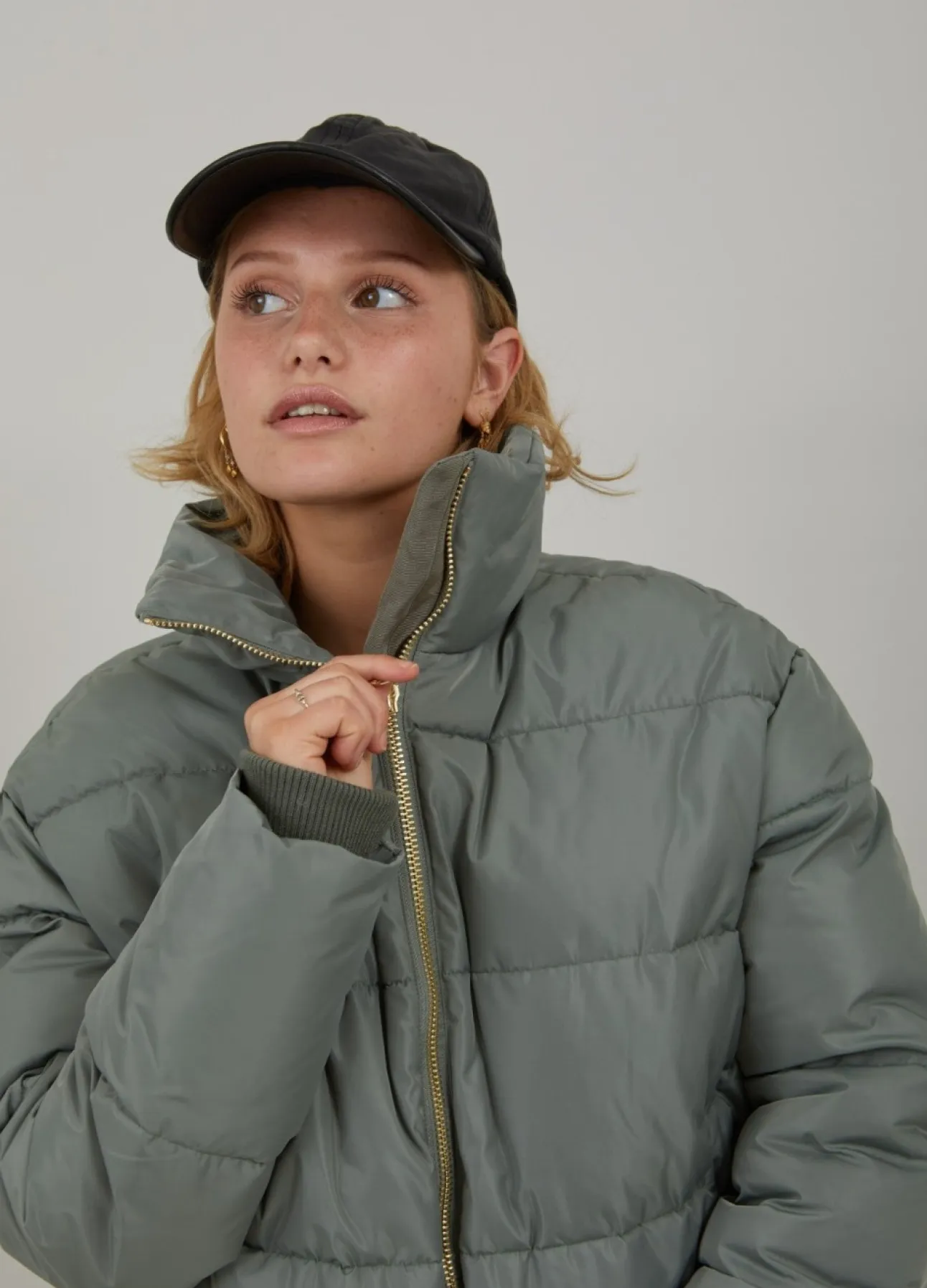 Kvinde Coster Copenhagen Jakker Og Frakker^Kort Puffer Jakke