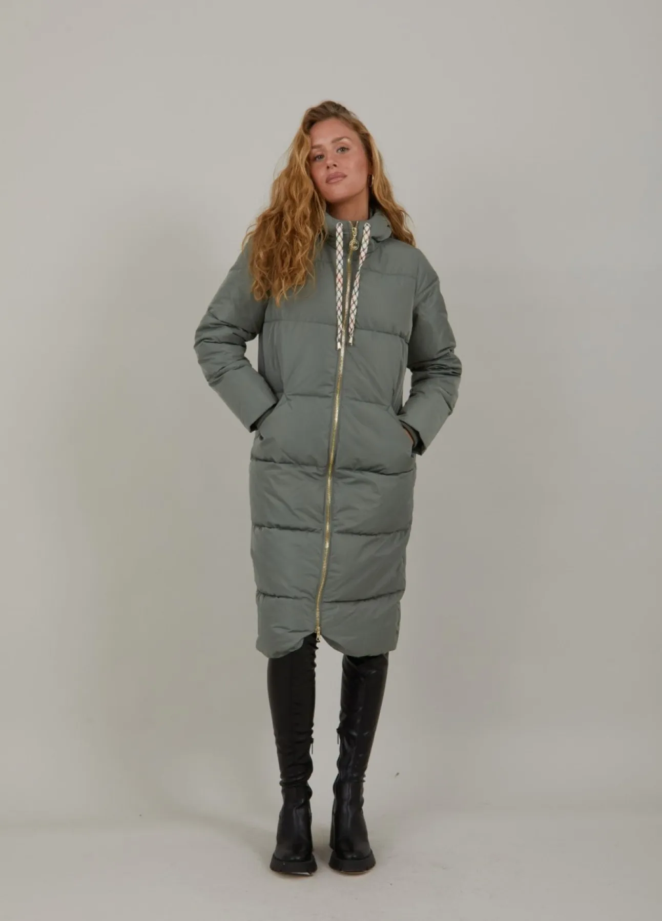Kvinde Coster Copenhagen Jakker Og Frakker^Lang Puffer Jakke