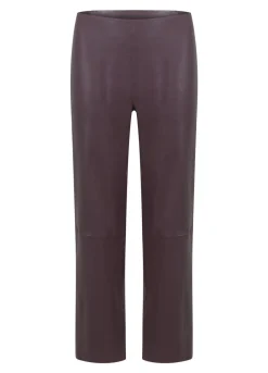 Kvinde Coster Copenhagen Bukser^Læder Leggins M. Udvidet Ben
