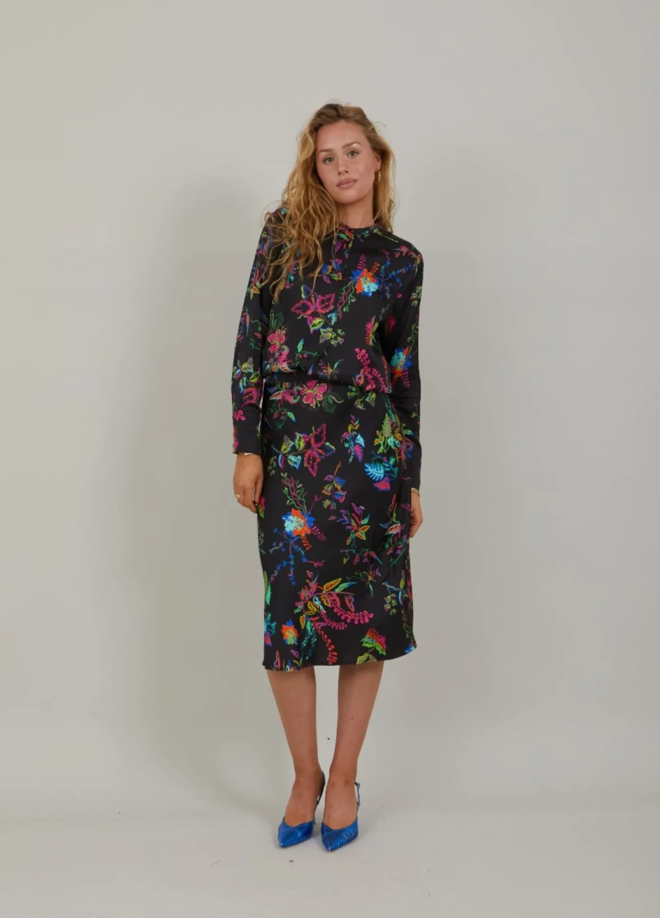 Kvinde Coster Copenhagen Nederdele^Nederdel I Glowing Print