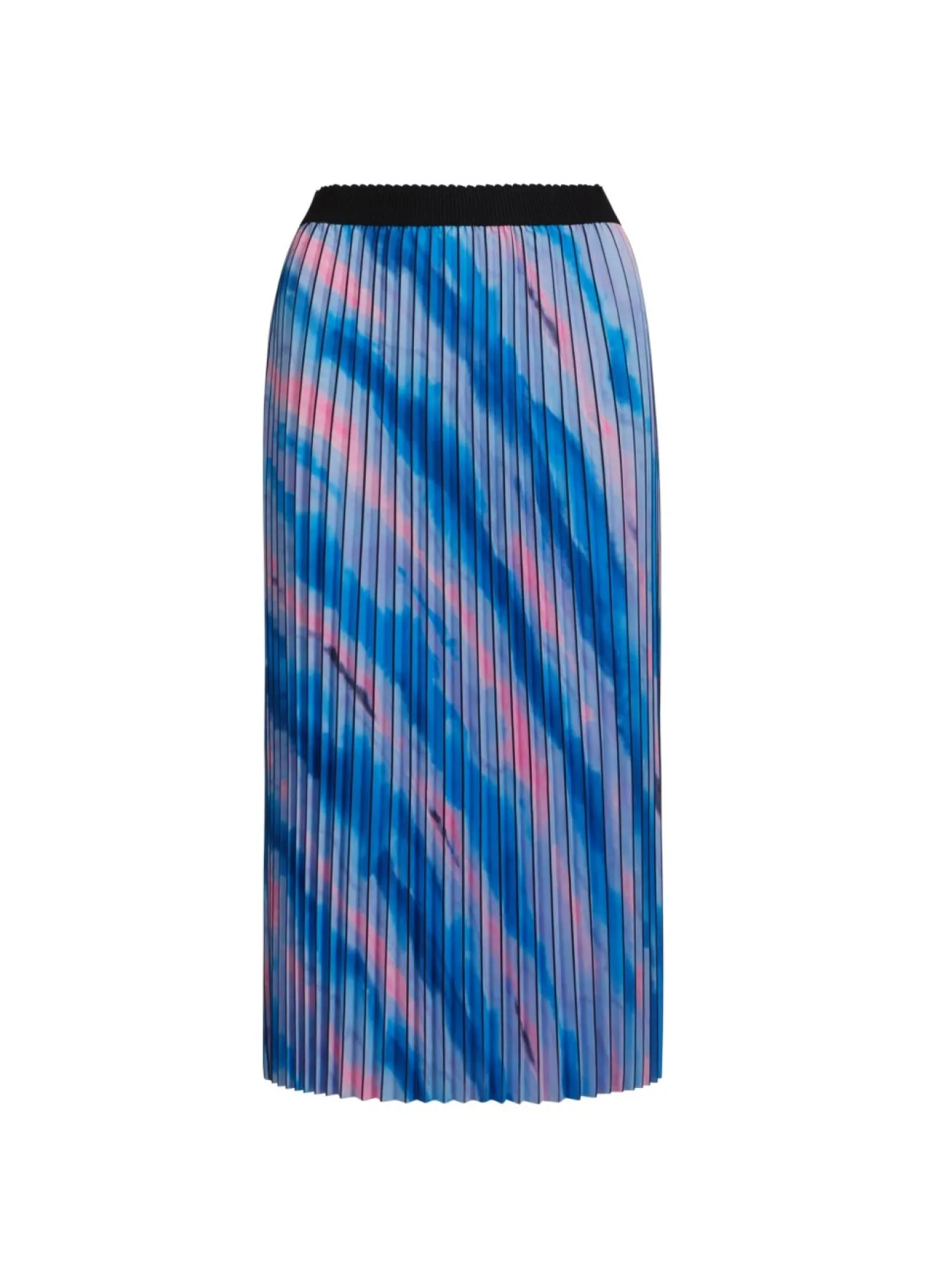 Kvinde Coster Copenhagen Nederdele^Plisseret Nederdel M. Faded Stripe Print