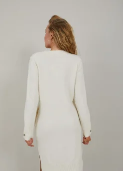 Kvinde Coster Copenhagen Strik^Seawool Boucle Lang Strik