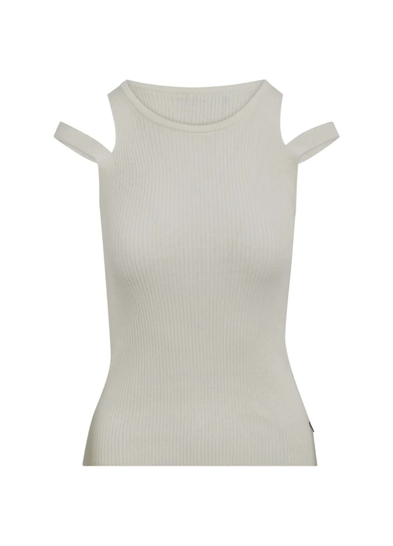 Kvinde Coster Copenhagen Strik^Seawool Top M. Stropper