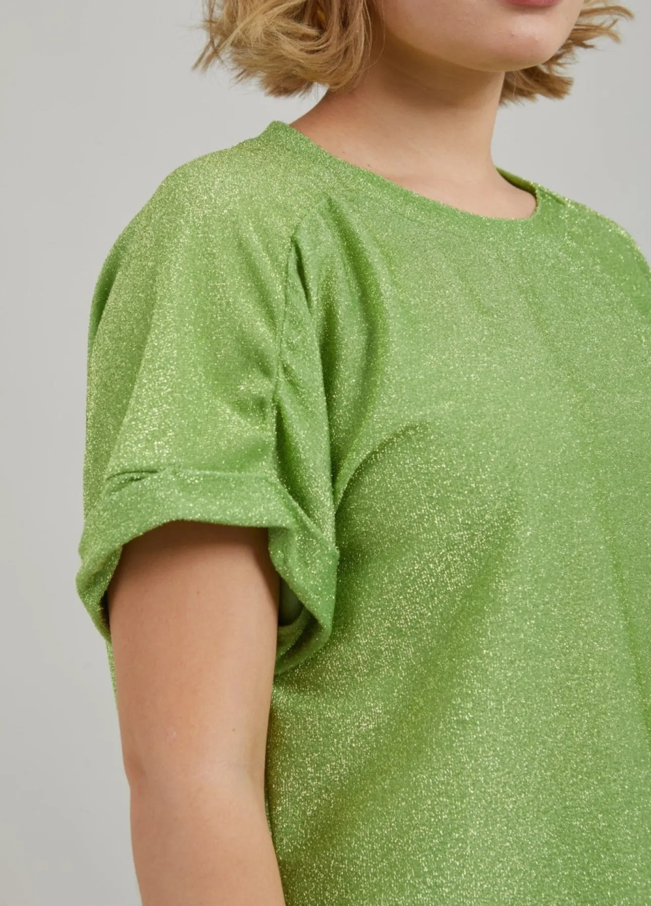 Kvinde Coster Copenhagen Skjorter Og Bluser^Shimmer Top M. Samlinger Pa Aermet