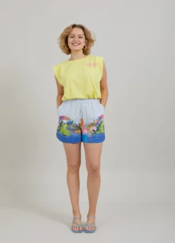 Kvinde Coster Copenhagen Shorts^Short M. Magic Island Print