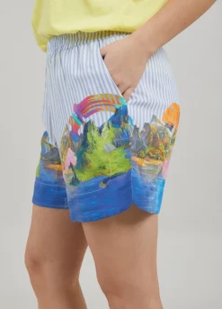 Kvinde Coster Copenhagen Shorts^Short M. Magic Island Print