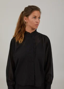 Kvinde Coster Copenhagen Skjorter Og Bluser^Skjorte I Bred Pasform M. Flaeser