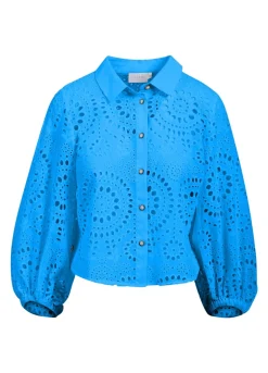 Kvinde Coster Copenhagen Skjorter Og Bluser^Skjorte I Broderi Anglaise