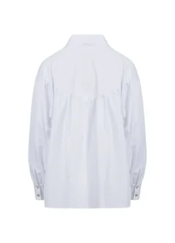 Kvinde Coster Copenhagen Skjorter Og Bluser^Skjorte M. Bokset Pasform Og Broderinger