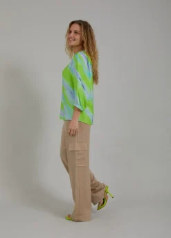 Kvinde Coster Copenhagen Skjorter Og Bluser^Skjorte M. Faded Stripe Print