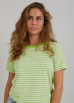Kvinde Coster Copenhagen T-Shirts^Stribet T-Shirt