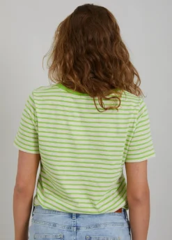 Kvinde Coster Copenhagen T-Shirts^Stribet T-Shirt
