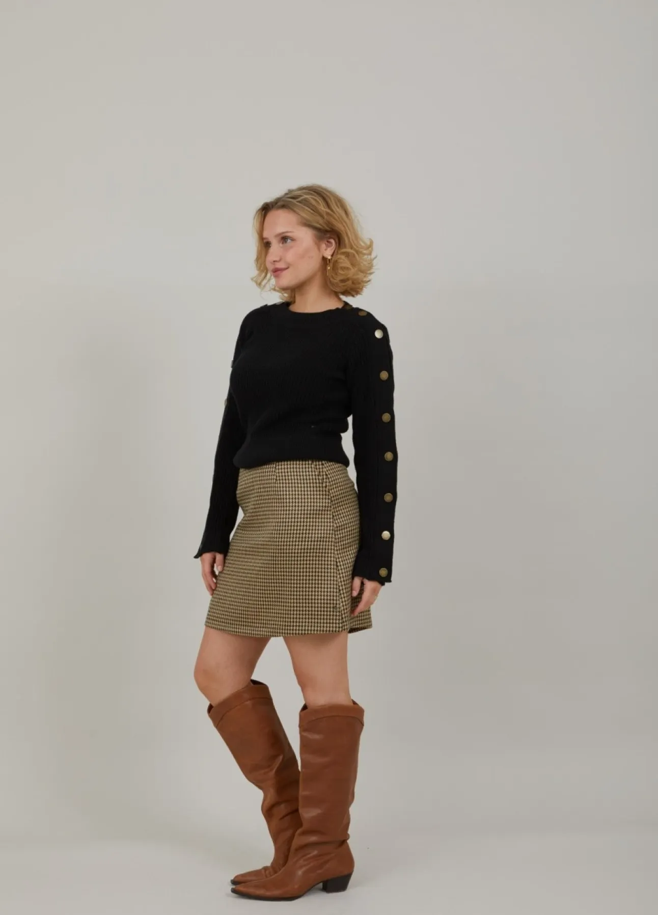 Kvinde Coster Copenhagen Strik^Strik M. Knapper