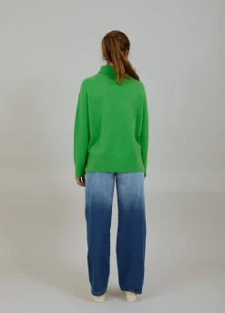 Kvinde Coster Copenhagen Strik^Sweater M. Hoj Hals