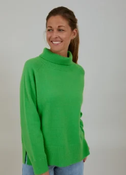 Kvinde Coster Copenhagen Strik^Sweater M. Hoj Hals
