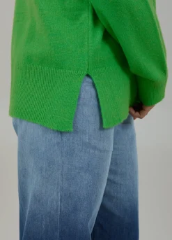 Kvinde Coster Copenhagen Strik^Sweater M. Hoj Hals