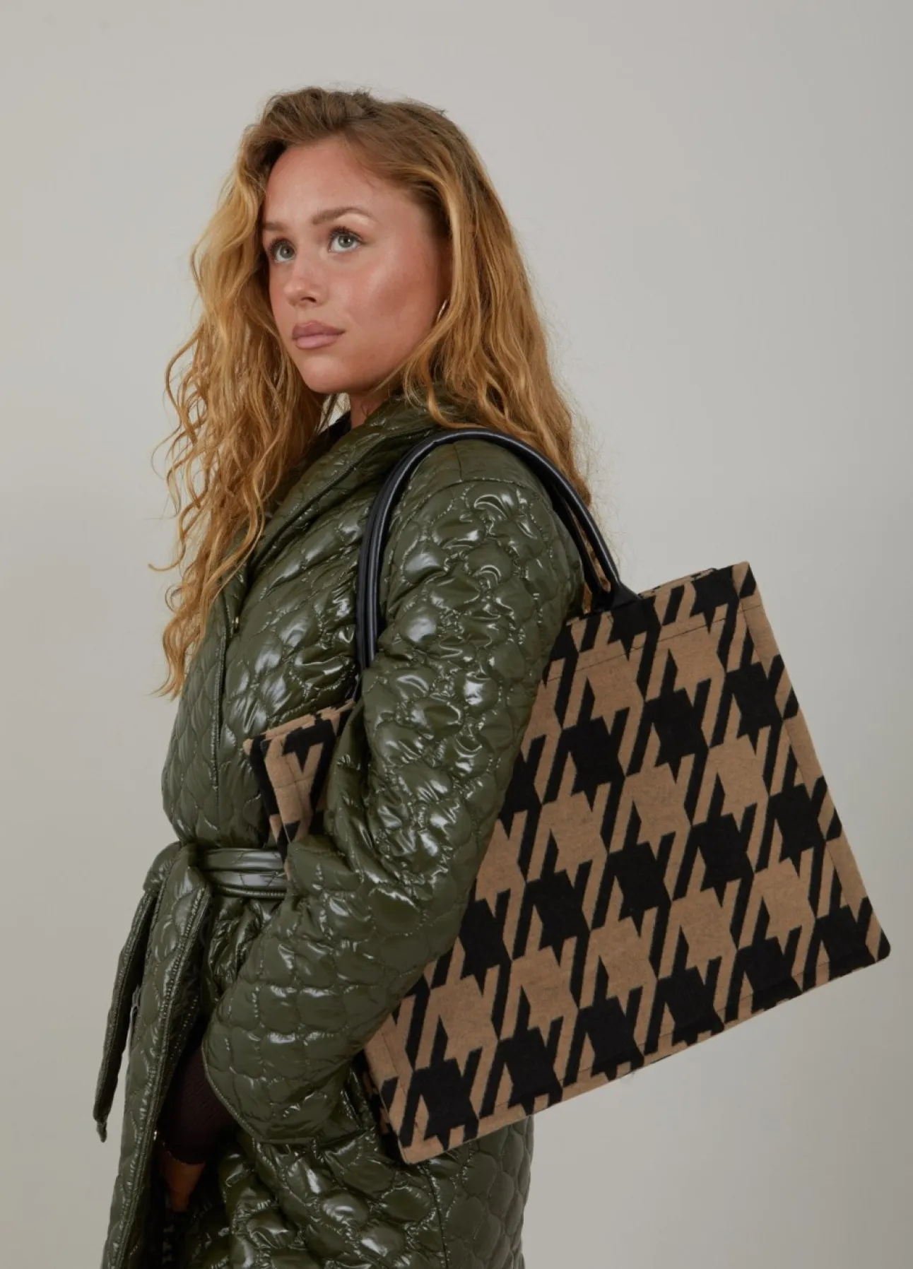 Kvinde Coster Copenhagen Accessories^Taske I Houndstooth