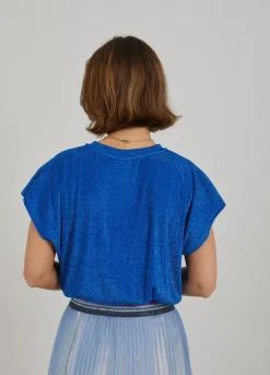 Kvinde Coster Copenhagen Toppe^Top I Lurex Jersey