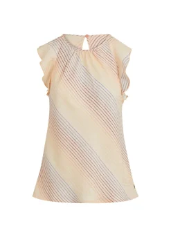Kvinde Coster Copenhagen Toppe^Top M. Stribet Regnbue Print