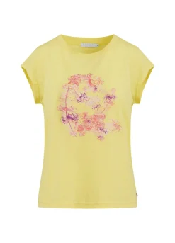 Kvinde Coster Copenhagen T-Shirts^T-Shirt M. Fjer Print
