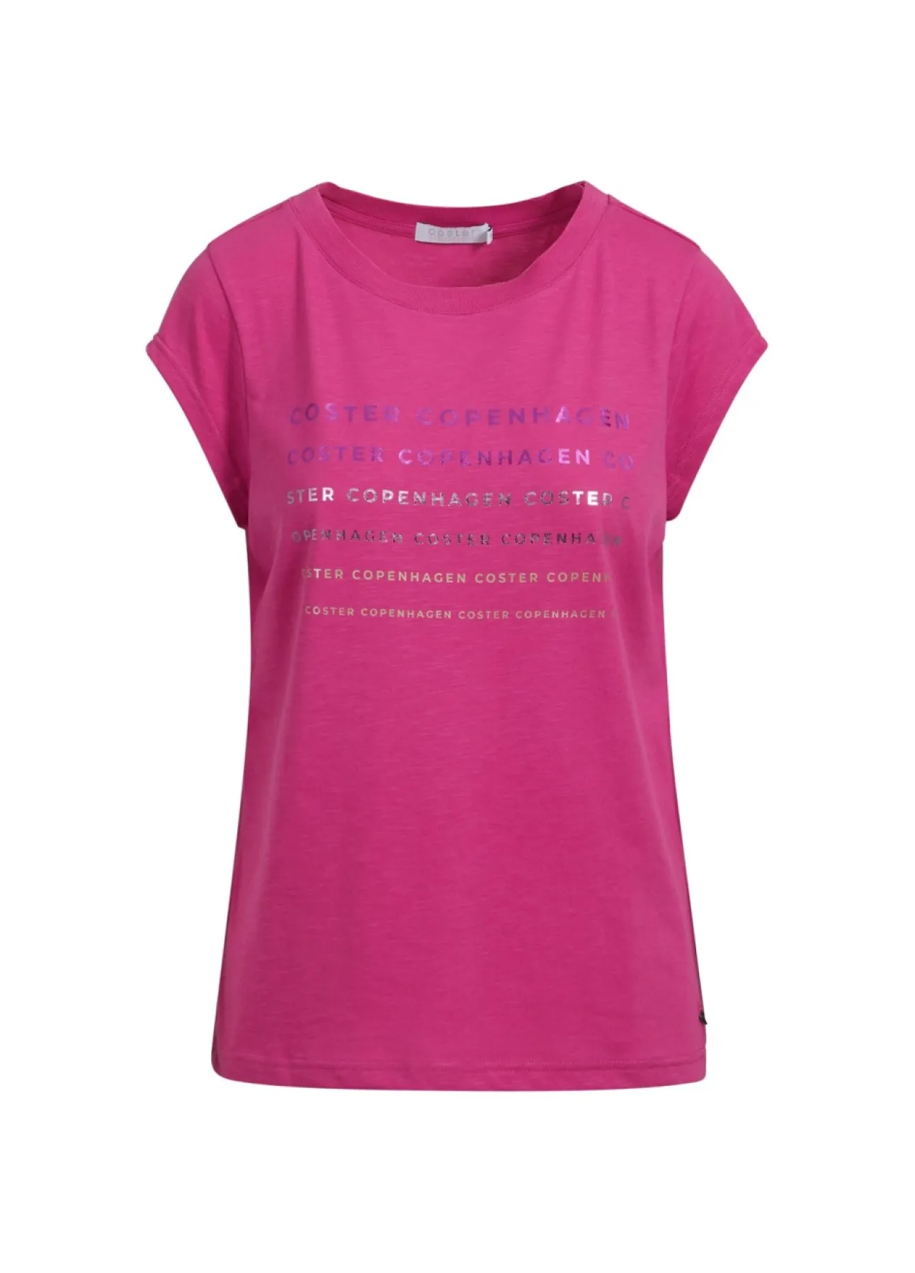Kvinde Coster Copenhagen T-Shirts^T-Shirt M. Folie Logo