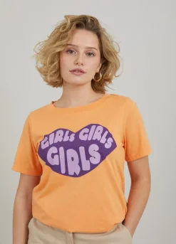 Kvinde Coster Copenhagen T-Shirts^T-Shirt M. Laebe Print