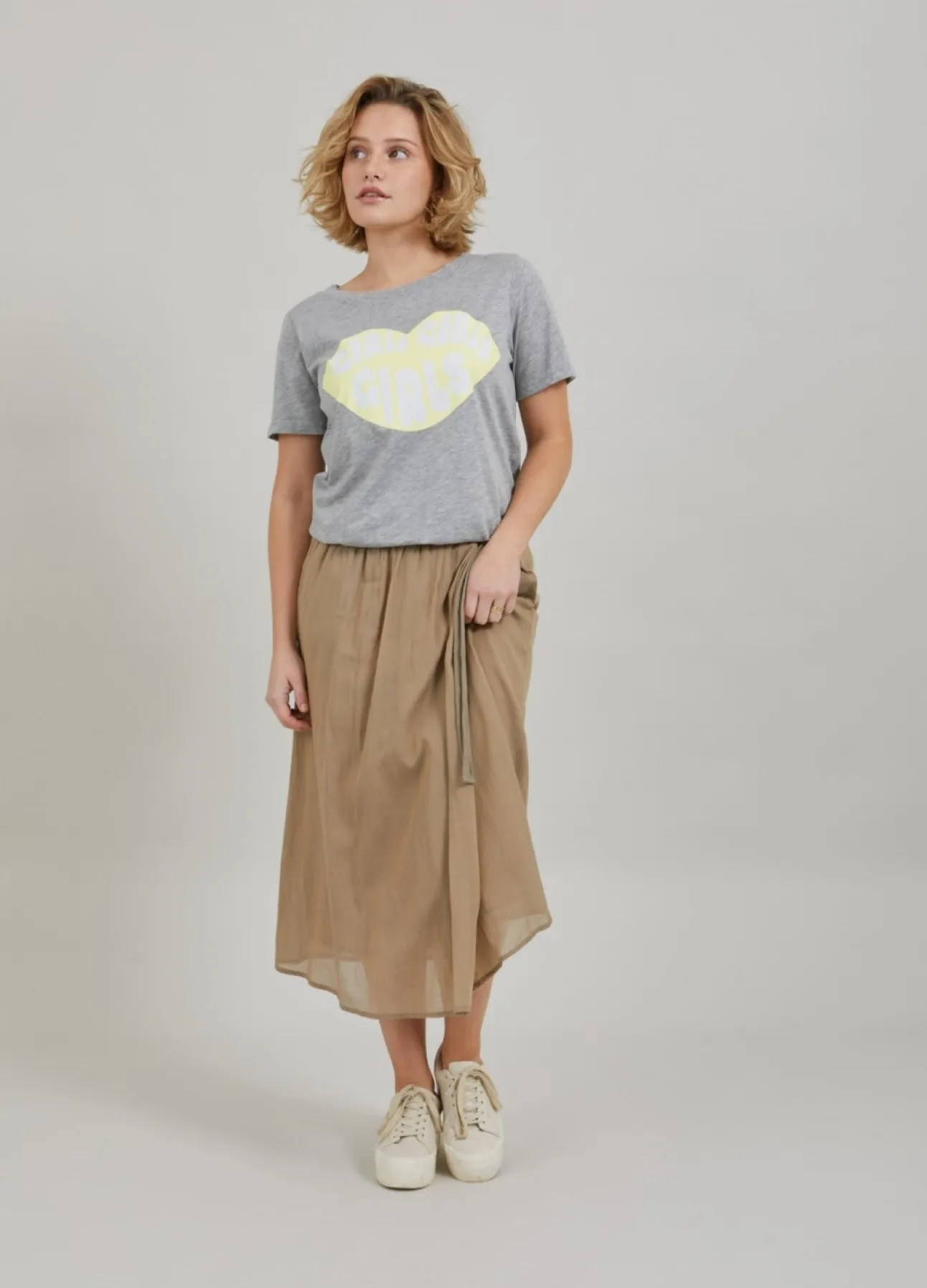 Kvinde Coster Copenhagen T-Shirts^T-Shirt M. Laebe Print