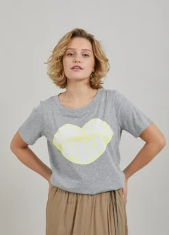 Kvinde Coster Copenhagen T-Shirts^T-Shirt M. Laebe Print