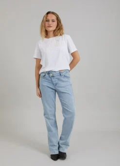 Kvinde Coster Copenhagen T-Shirts^T-Shirt M. Logo Print
