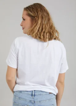 Kvinde Coster Copenhagen T-Shirts^T-Shirt M. Logo Print