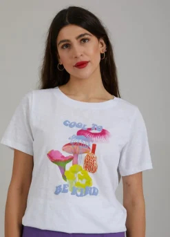 Kvinde Coster Copenhagen T-Shirts^T-Shirt M. Mushroom Print