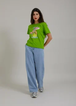 Kvinde Coster Copenhagen T-Shirts^T-Shirt M. Mushroom Print