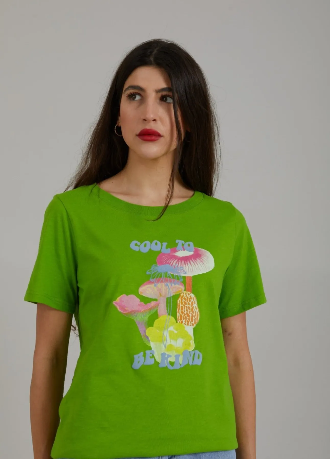 Kvinde Coster Copenhagen T-Shirts^T-Shirt M. Mushroom Print