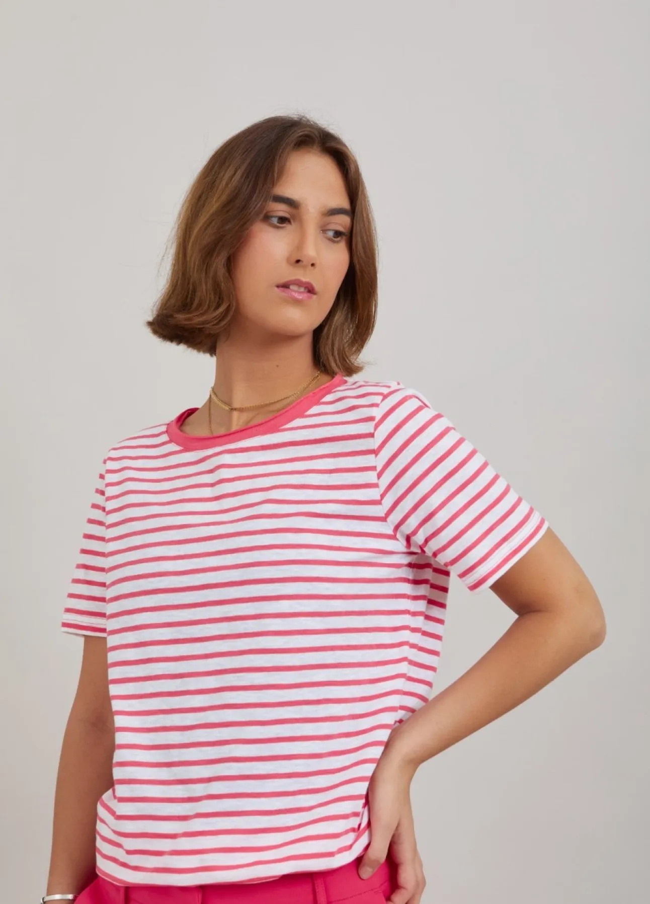 Kvinde Coster Copenhagen T-Shirts^T-Shirt M. Striber