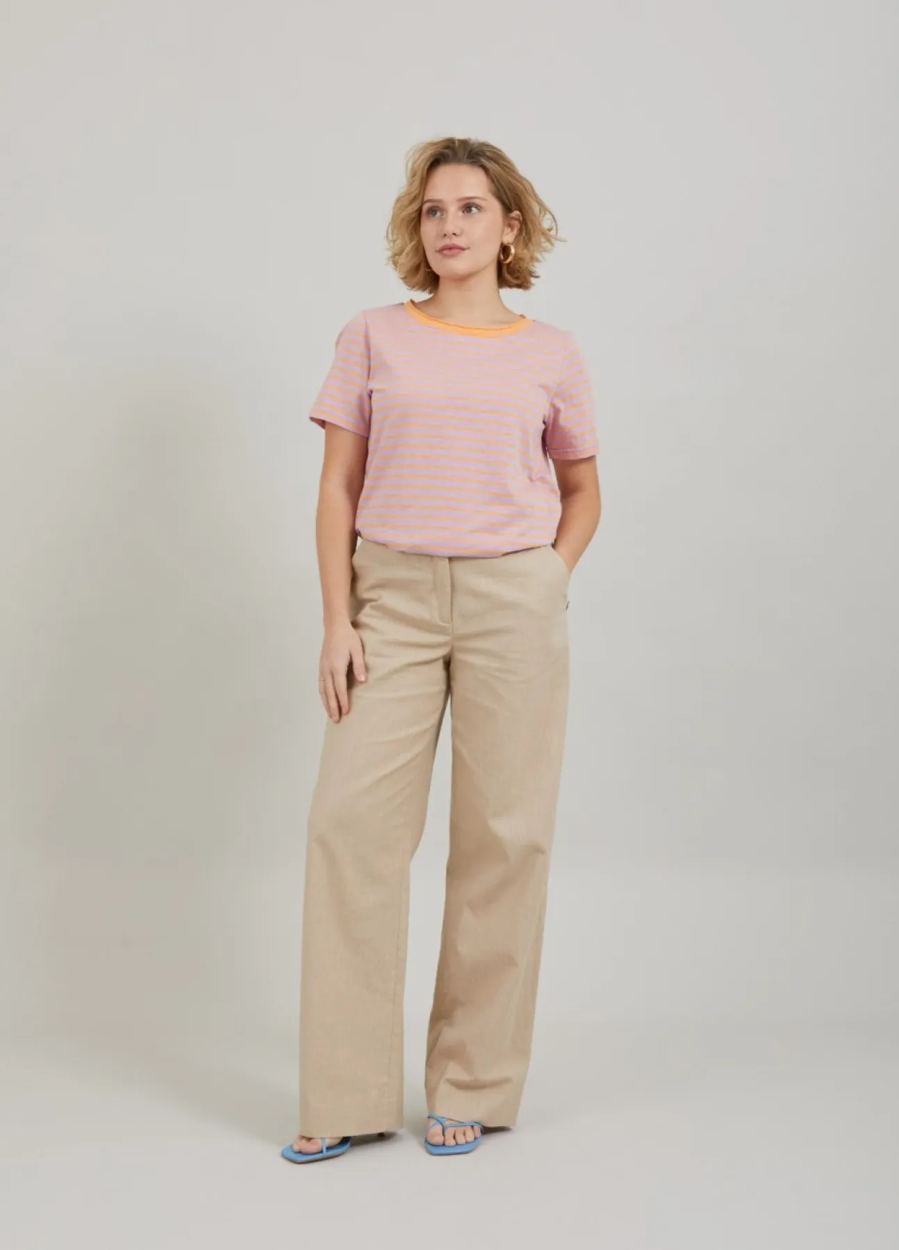 Kvinde Coster Copenhagen T-Shirts^T-Shirt M. Striber