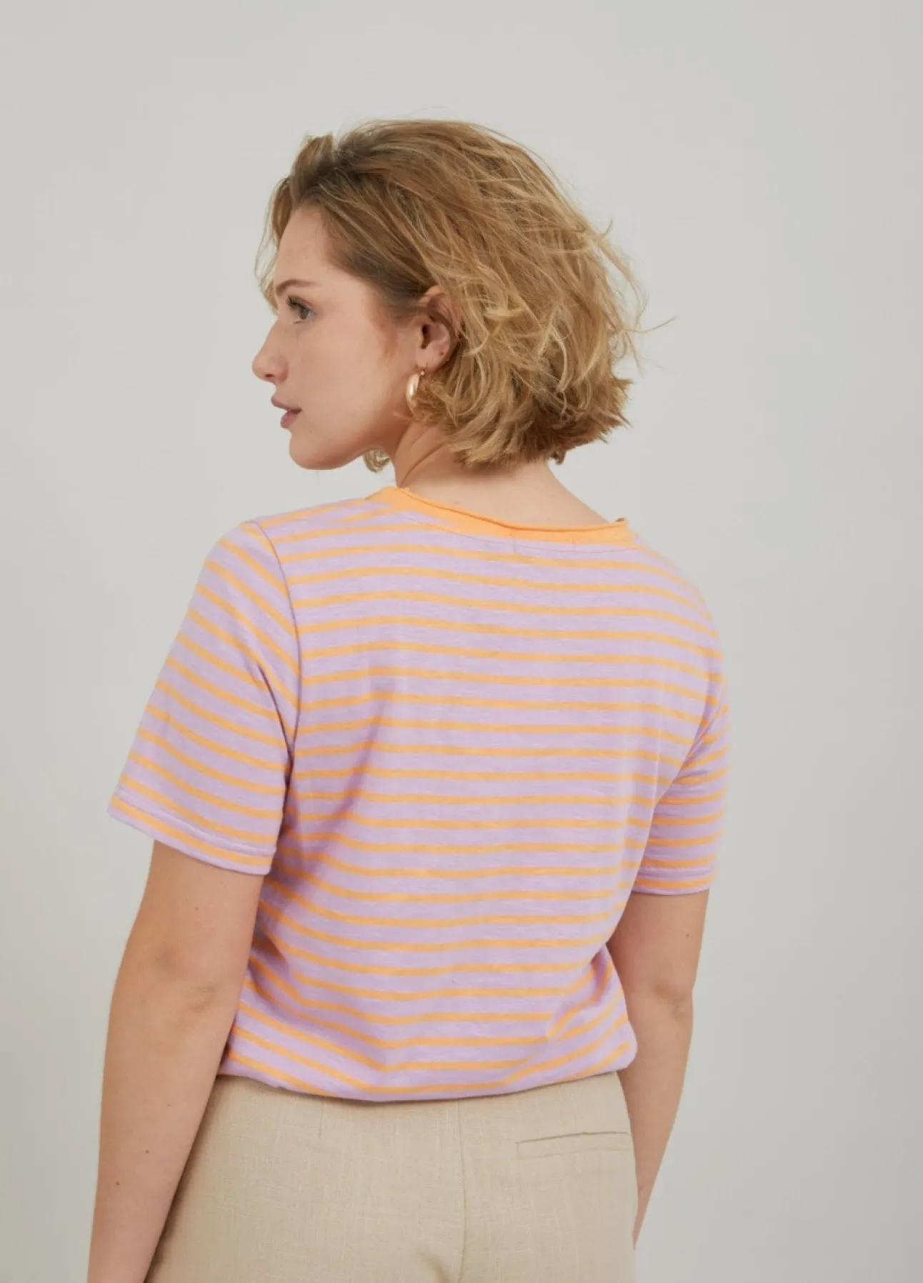 Kvinde Coster Copenhagen T-Shirts^T-Shirt M. Striber